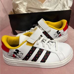 Adidas Kids' Grand Court Mickey Mouse Sneakers